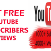 How Do You Get 1000 Subscribers for Free