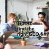 right SEO firm