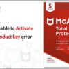 How To Activate McAfee With Product Key